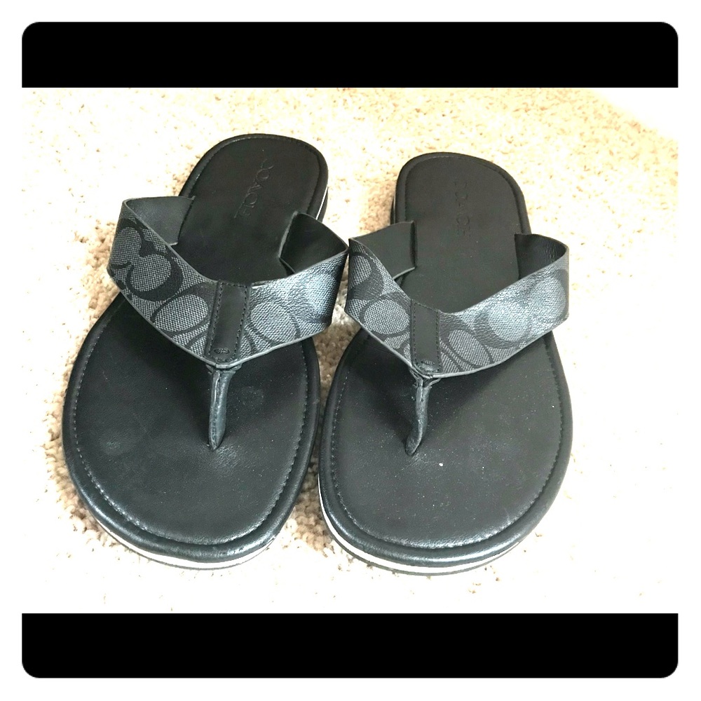 Men’s coach sandals size 11